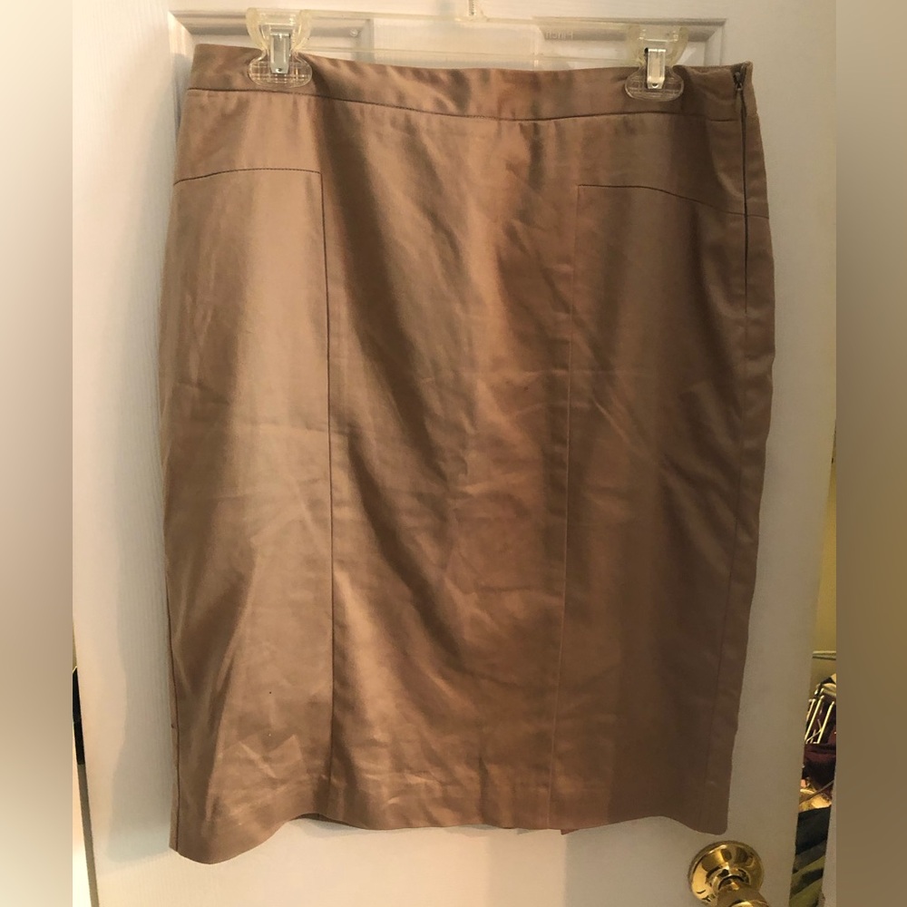 Khaki skirt